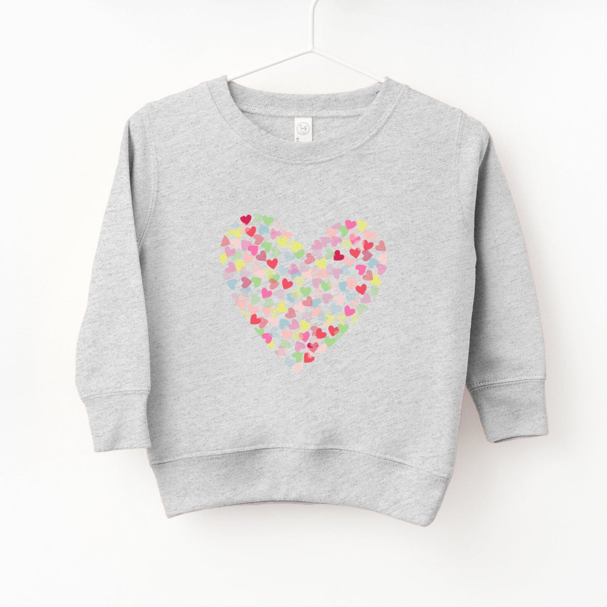 Girls Confetti Hearts Fleece Robe