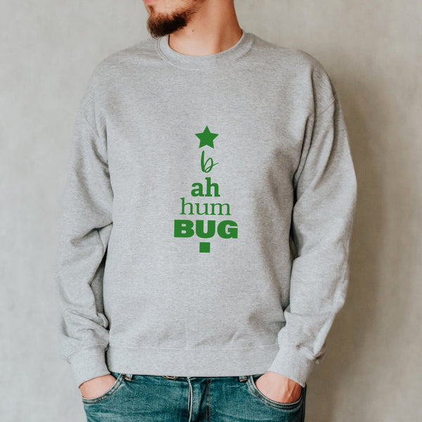 Bah Humbug Men s Christmas Sweatshirt