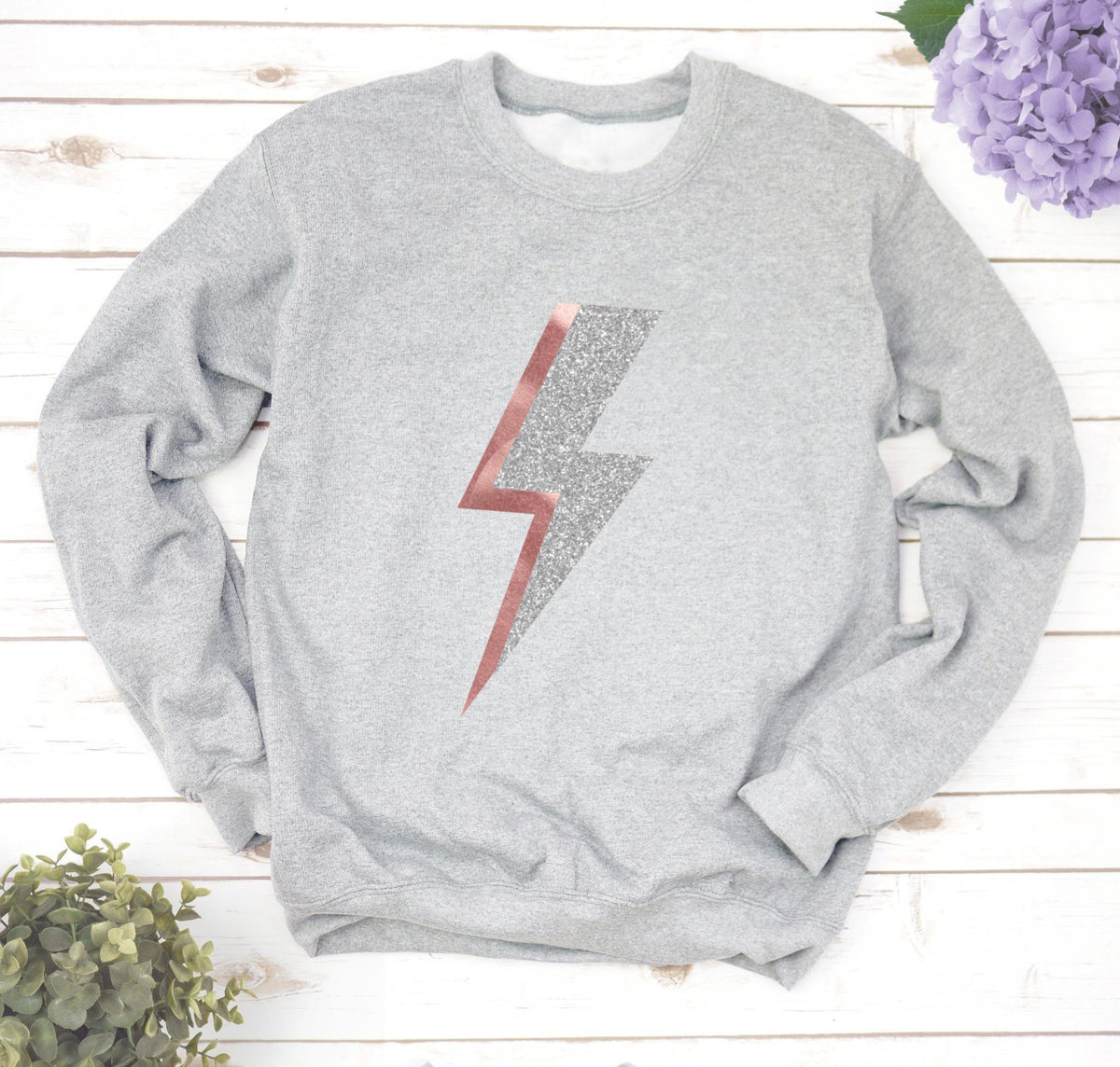 Distressed lightning bolt sweater best sale