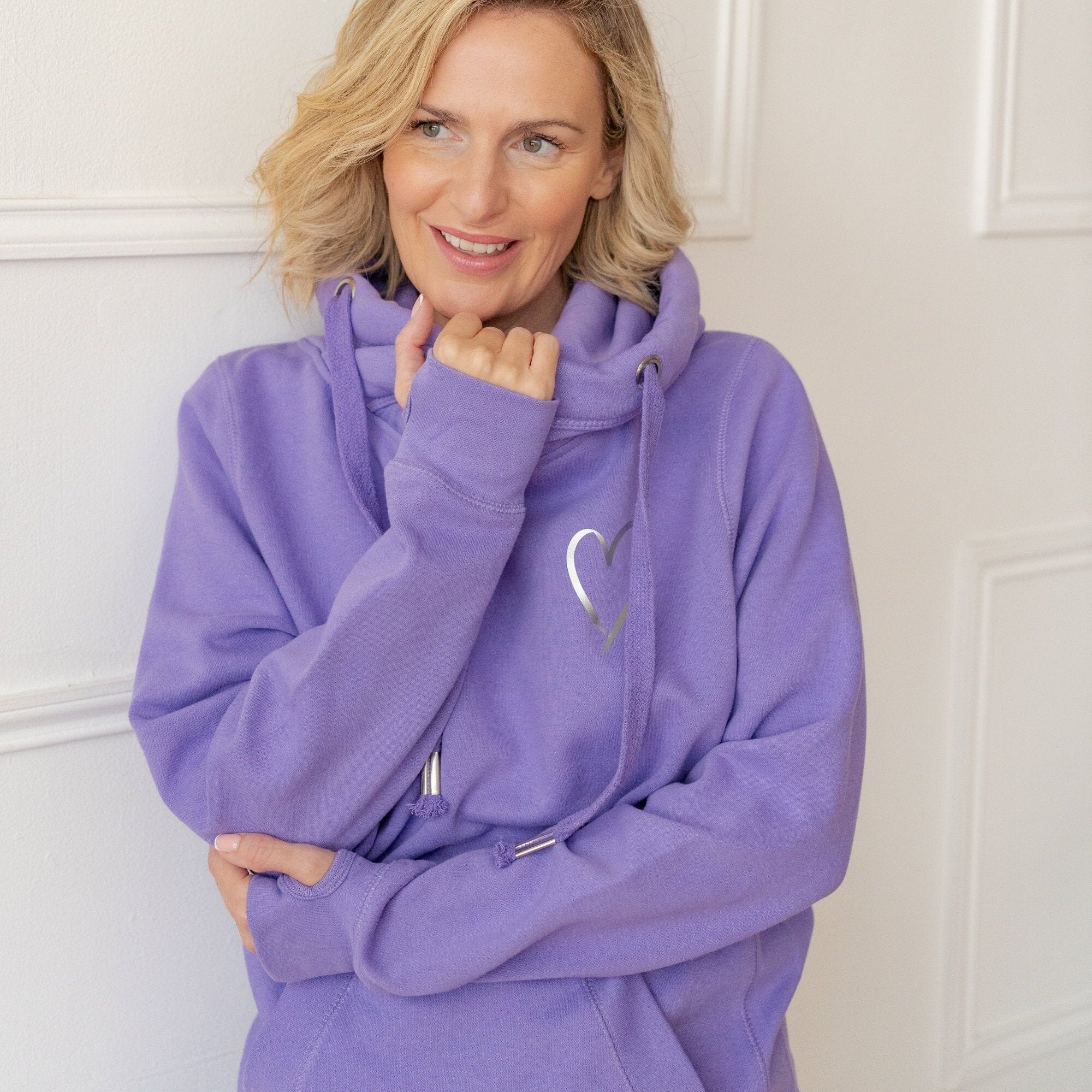 Lavender purple hoodie 2025