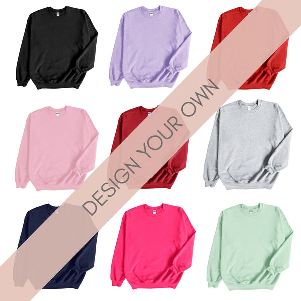 Design Your Own Ladies Sweatshirt