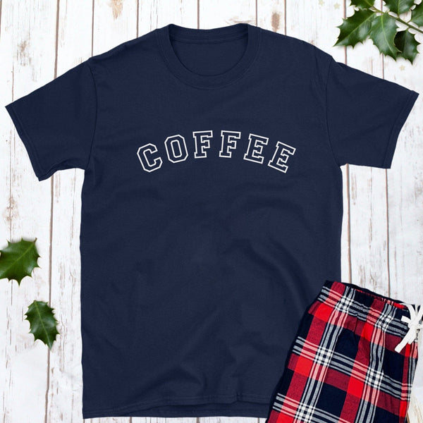 Men's Coffee Christmas Tartan Pyjamas