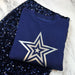 Triple Glitter Star Outline Sweatshirt
