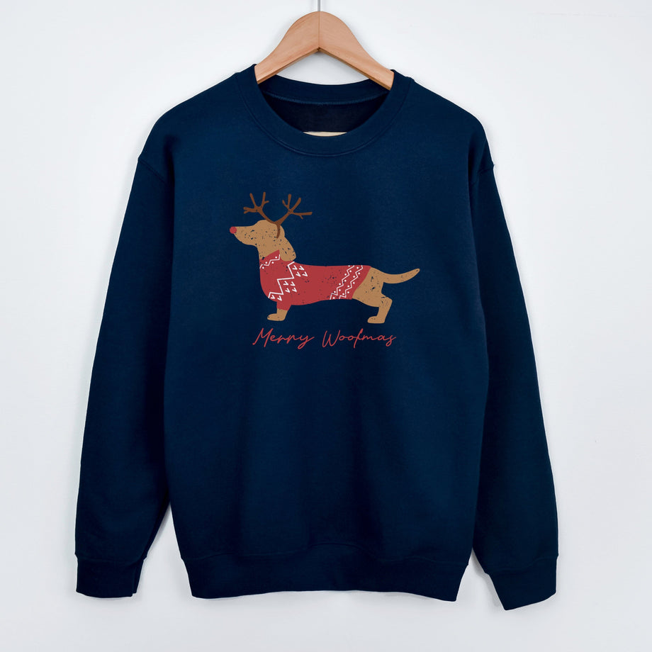 Merry woofmas sweatshirt deals