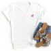 Neon Mini Bee V-Neck T-Shirt