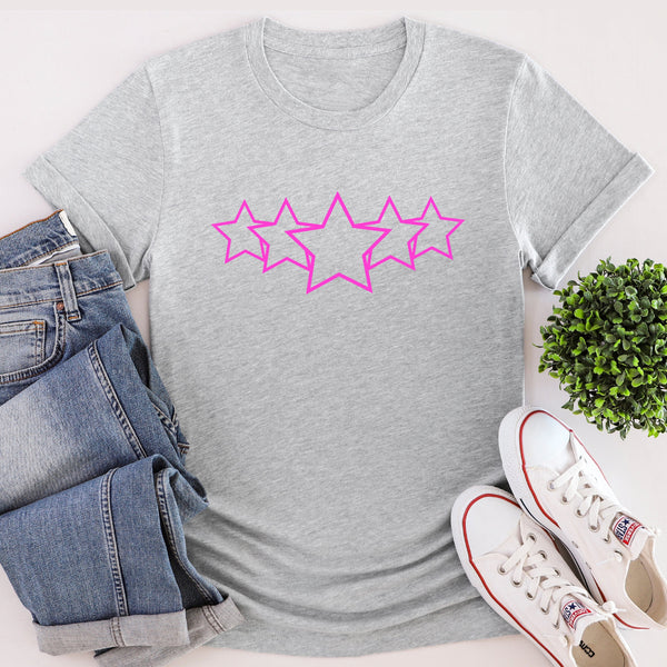 Stargazer Ladies Neon Stars T-Shirt