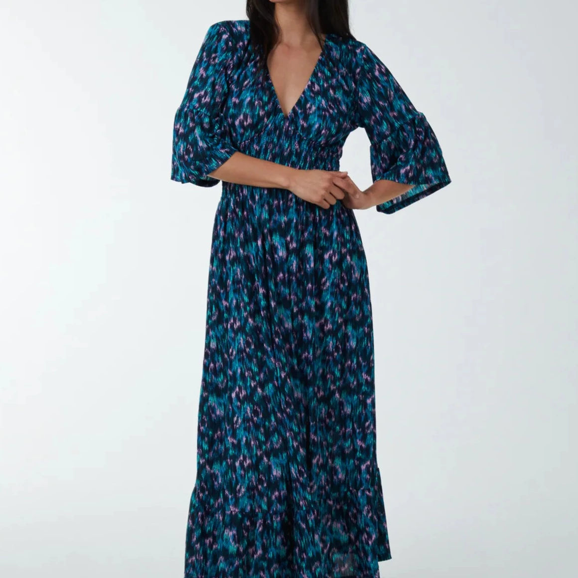 Peacocks top wrap dress