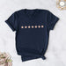 Rose Gold Glitter Mini Stars T Shirt