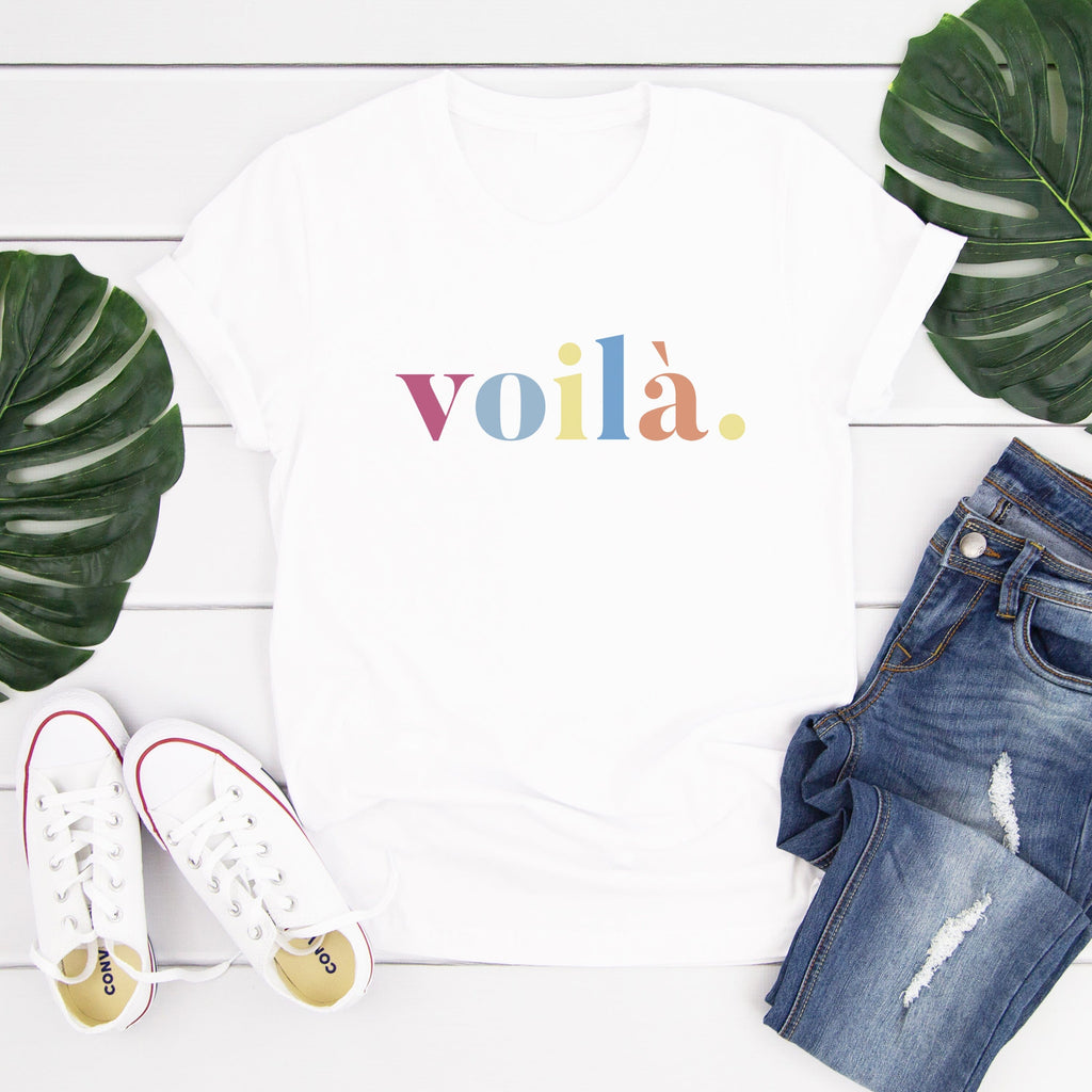 Voila Ladies White T-Shirt - Express Delivery Available At Betty Bramble