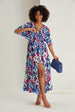 Pink Leopard Print Shirt Dress