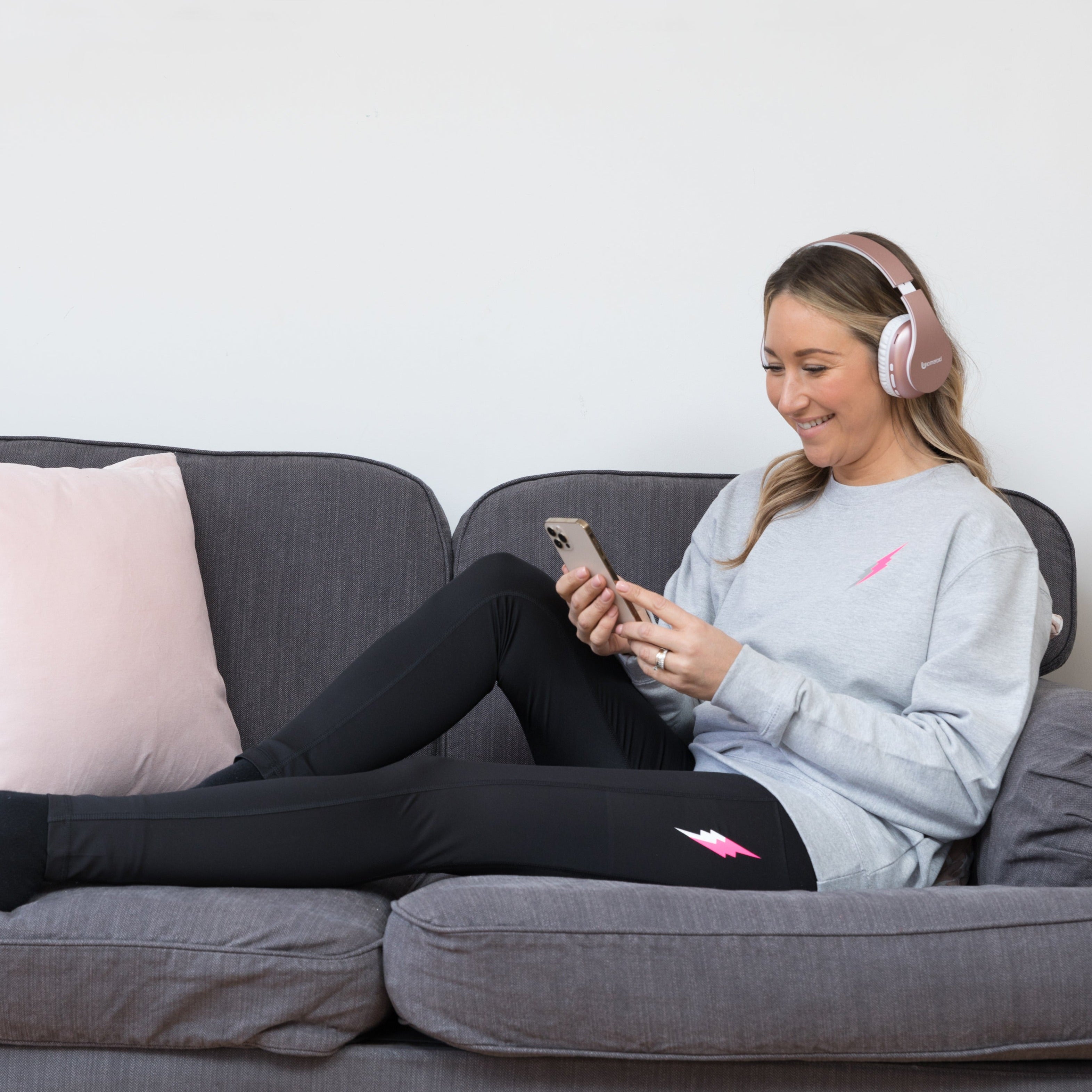 Neon Lightning Bolt Everyday Active Leggings