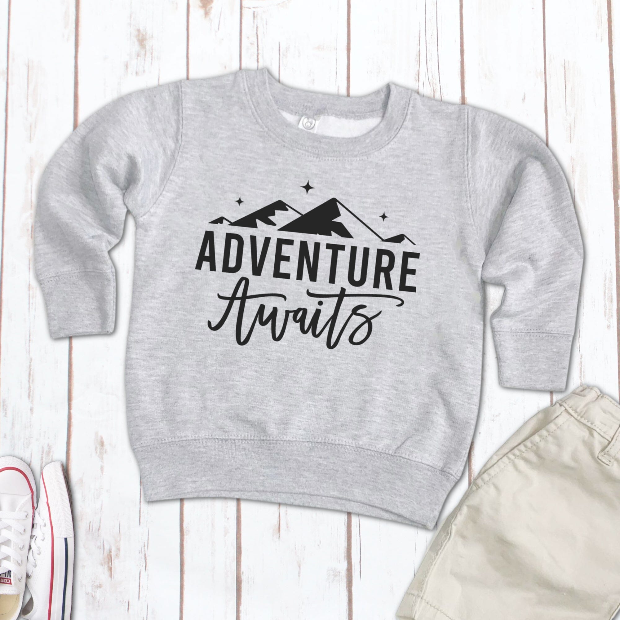 Adventure Awaits Children s Sweatshirt