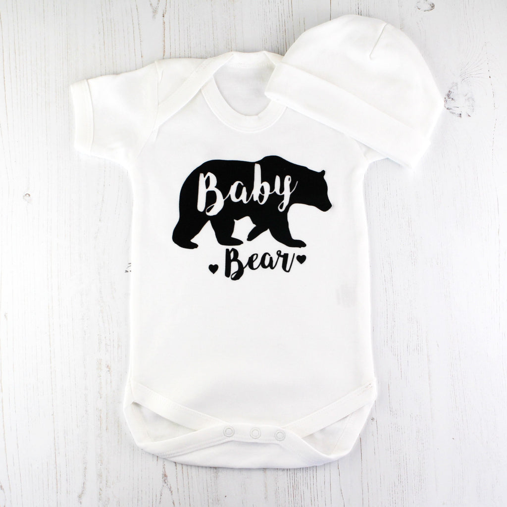 Baby Bear Bodysuit and Hat Set - Betty Bramble