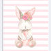 Woodland Animals with Pink Nursery Art Prints,Art Print - Betty Bramble