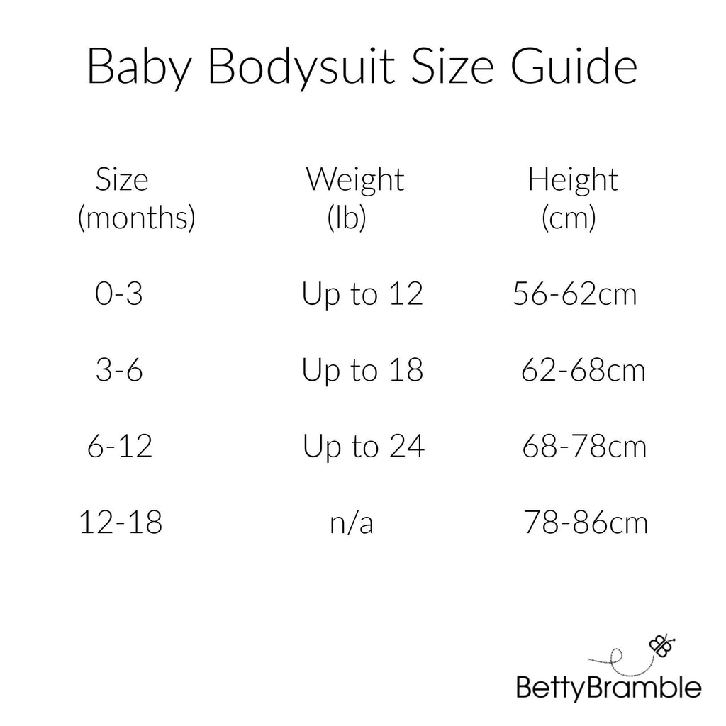 My First Easter Monochrome Baby Bodysuit, - Betty Bramble