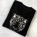 Ladies Leopard Face Sweatshirt