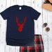 Men's Reindeer Stag Head Christmas Pyjamas