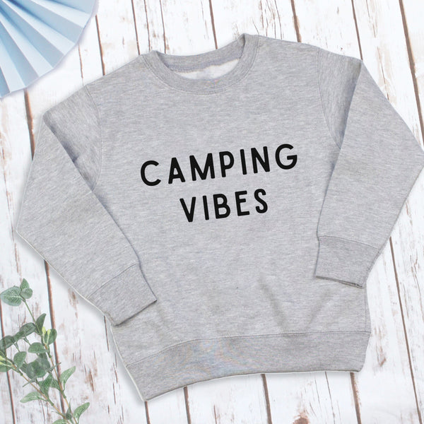 Children's Camping Vibes Sweatshirt