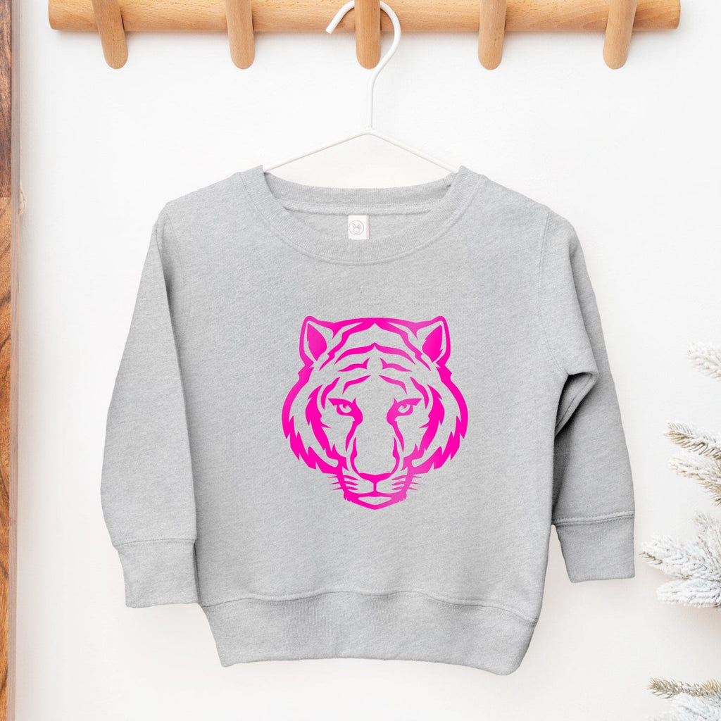 Neon Pink Tiger Sweatshirt