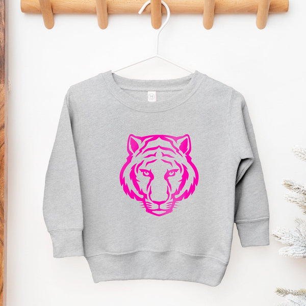 Neon Pink Tiger Sweatshirt