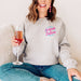 Cocktails and Dreams Ladies Sweatshirt