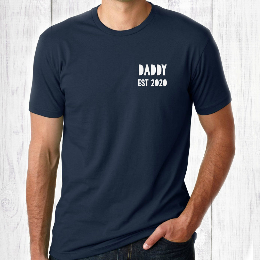 Daddy T Shirt with Date Established