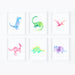 Dinosaurs Nursery Art Print Set,Art Print - Betty Bramble