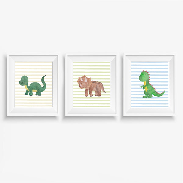 Dinosaur Nursery Art Print Set,Art Print - Betty Bramble