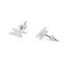 Lightning Bolt Earrings in Silver