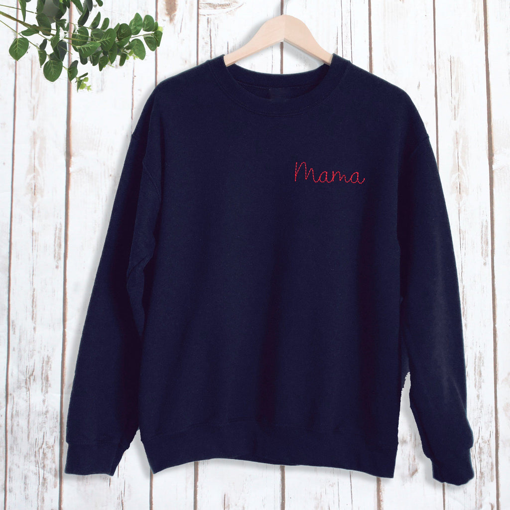 Embroidered Mama Jumper - Betty Bramble