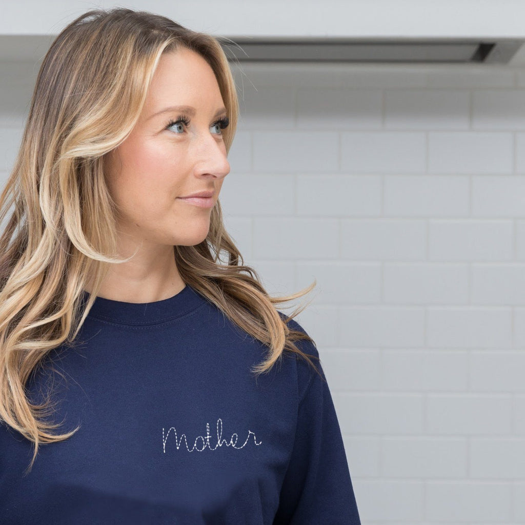 Embroidered Mother Jumper - Betty Bramble