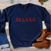 Fa La La Navy Christmas Sweatshirt