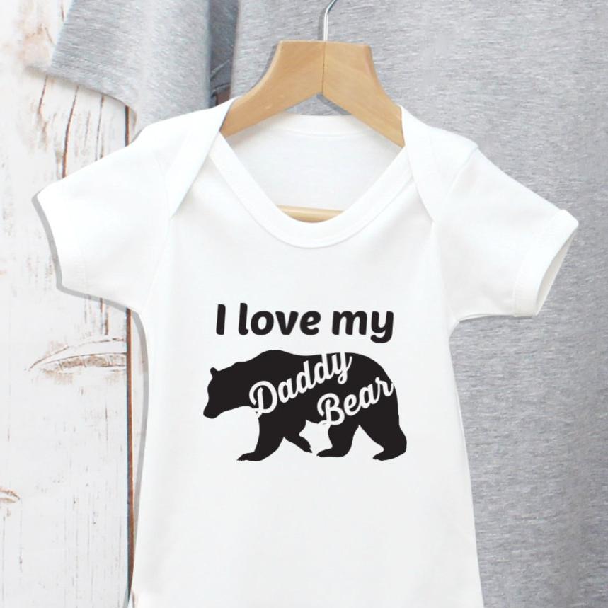 I love My Daddy Bear Matching T Shirts, - Betty Bramble