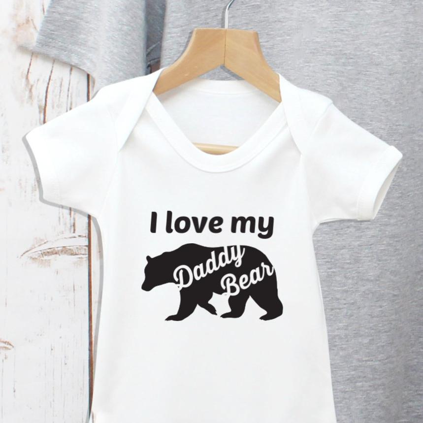 I love My Daddy Bear Matching T Shirts, - Betty Bramble