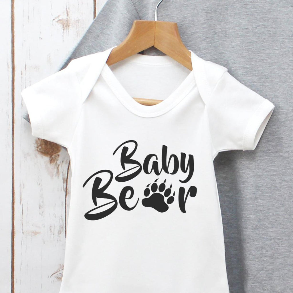 Daddy Bear and Baby Bear Matching T Shirt Set, - Betty Bramble