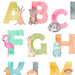 Alphabet Animal Nursery Print,Art Print - Betty Bramble
