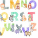Alphabet Animal Nursery Print,Art Print - Betty Bramble