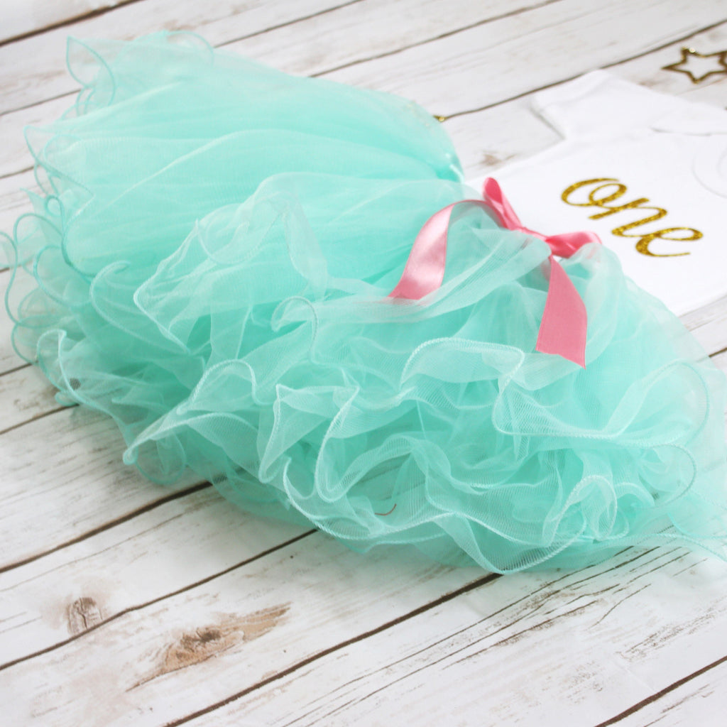 First Birthday Pink Tutu Outfit, - Betty Bramble