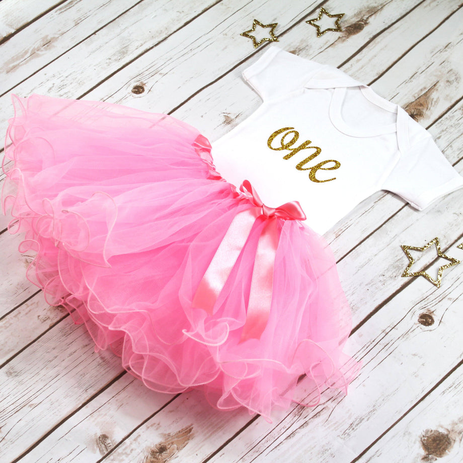 One year old tutu dress hot sale