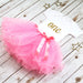First Birthday Pink Tutu Outfit, - Betty Bramble