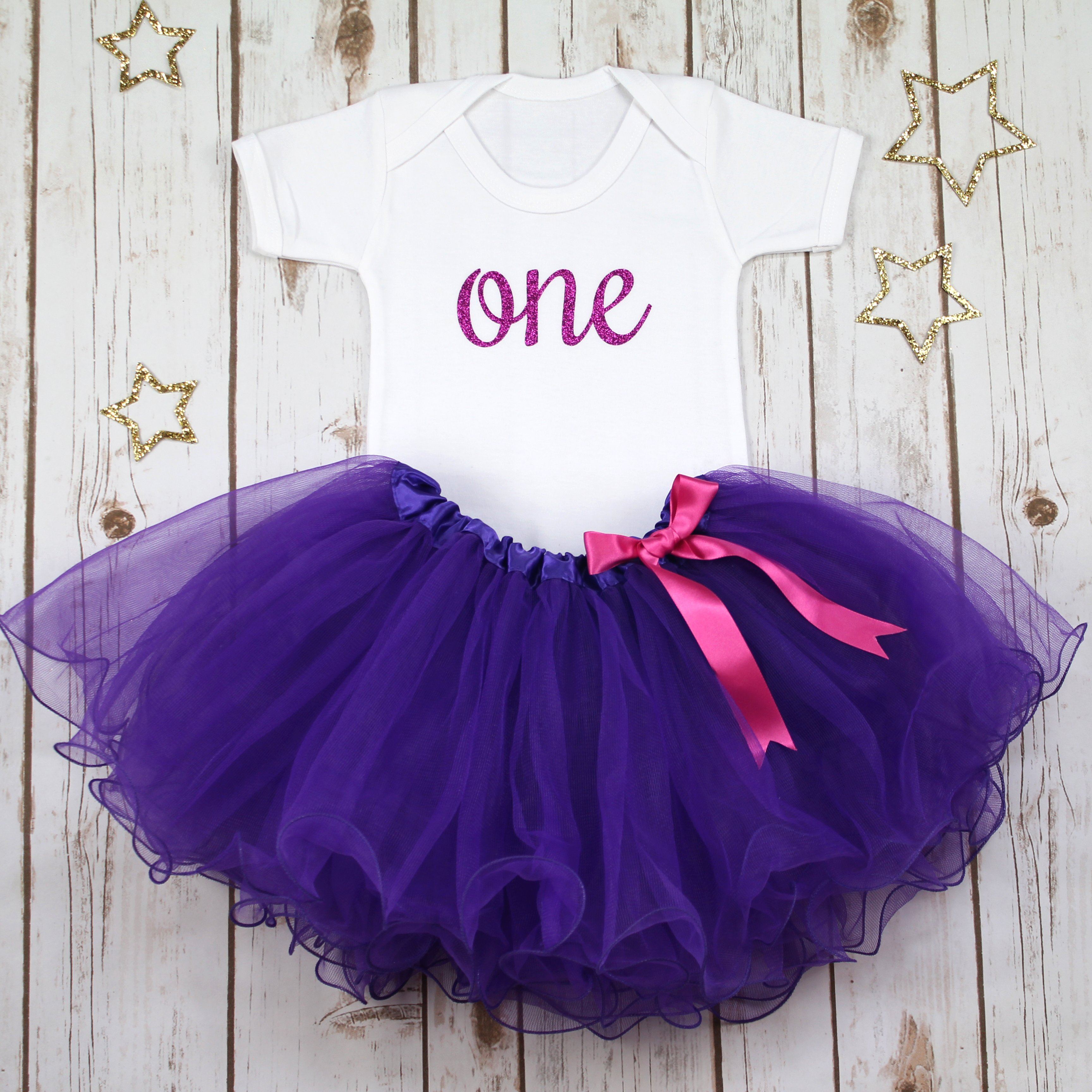 Baby girl 1st birthday best sale tutu outfits