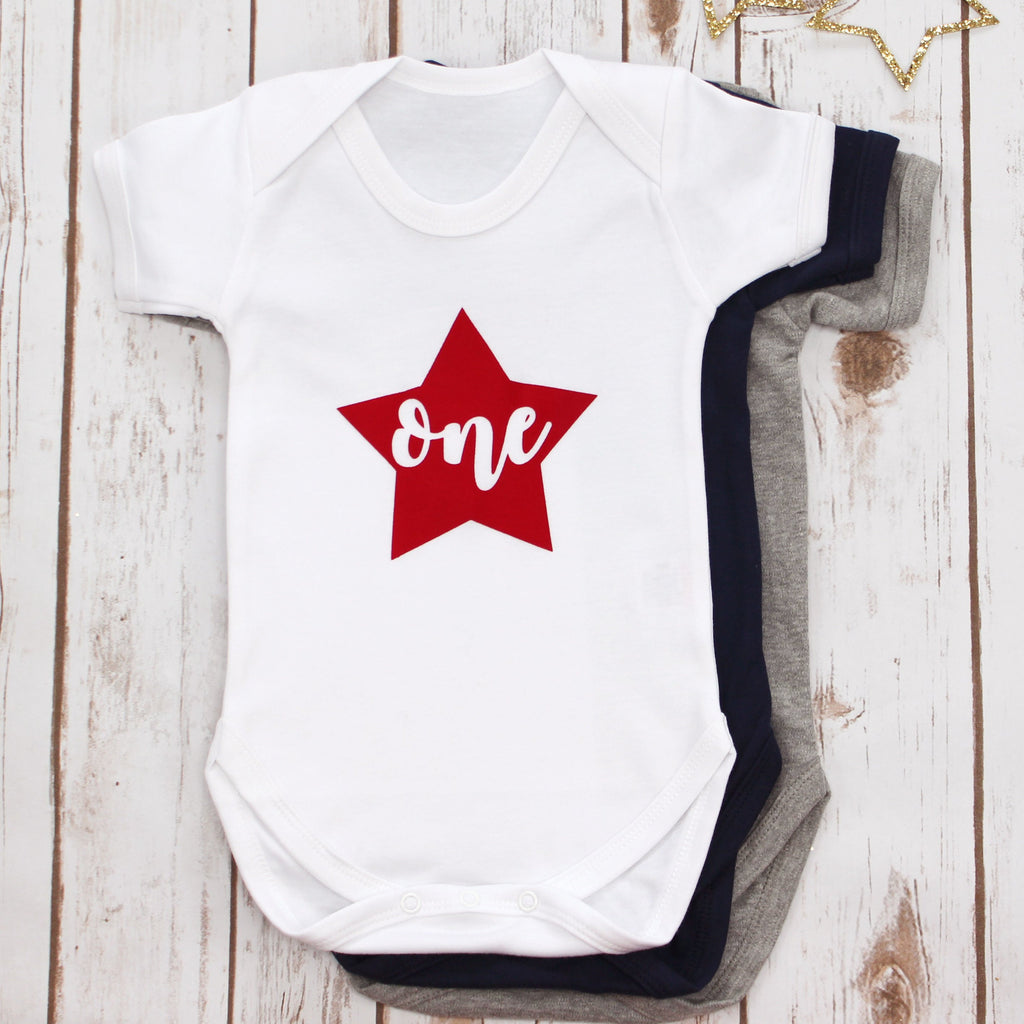 First Birthday Star Onesie - Betty Bramble