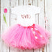 First Birthday Heart Tutu Outfit, - Betty Bramble