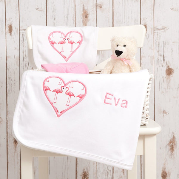 Flamingo Baby Gift Set - Betty Bramble