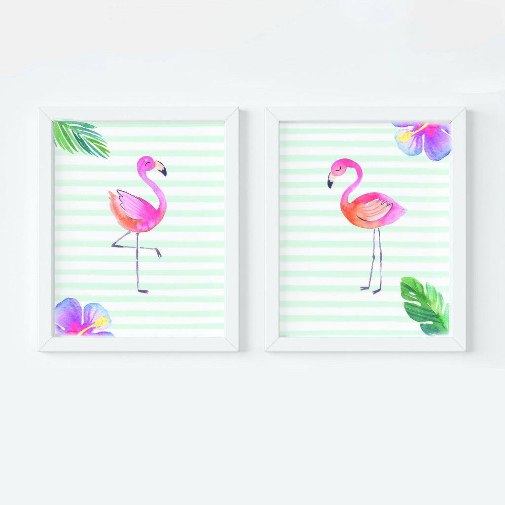 Flamingo Nursery Art Print Set,Art Print - Betty Bramble