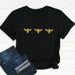 Ladies Triple Gold Bee T Shirt