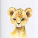 Jungle Safari Babies Nursery Art Print Set
