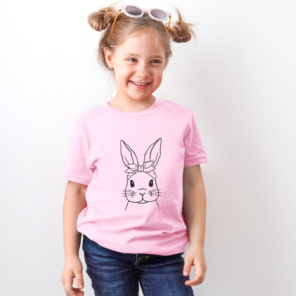 Easter Bunny Rabbit with Bandana Children's T-Shirt