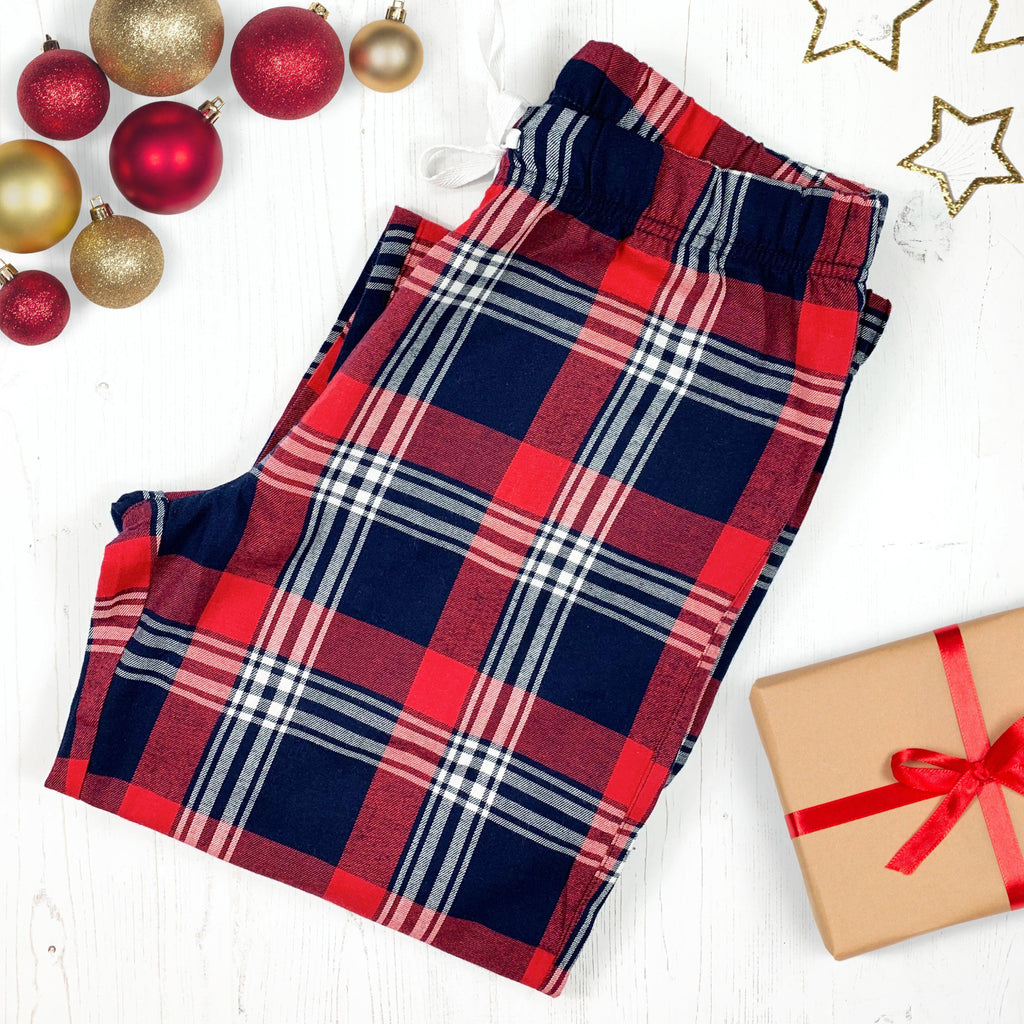 Ladies Tartan Pyjama Bottoms