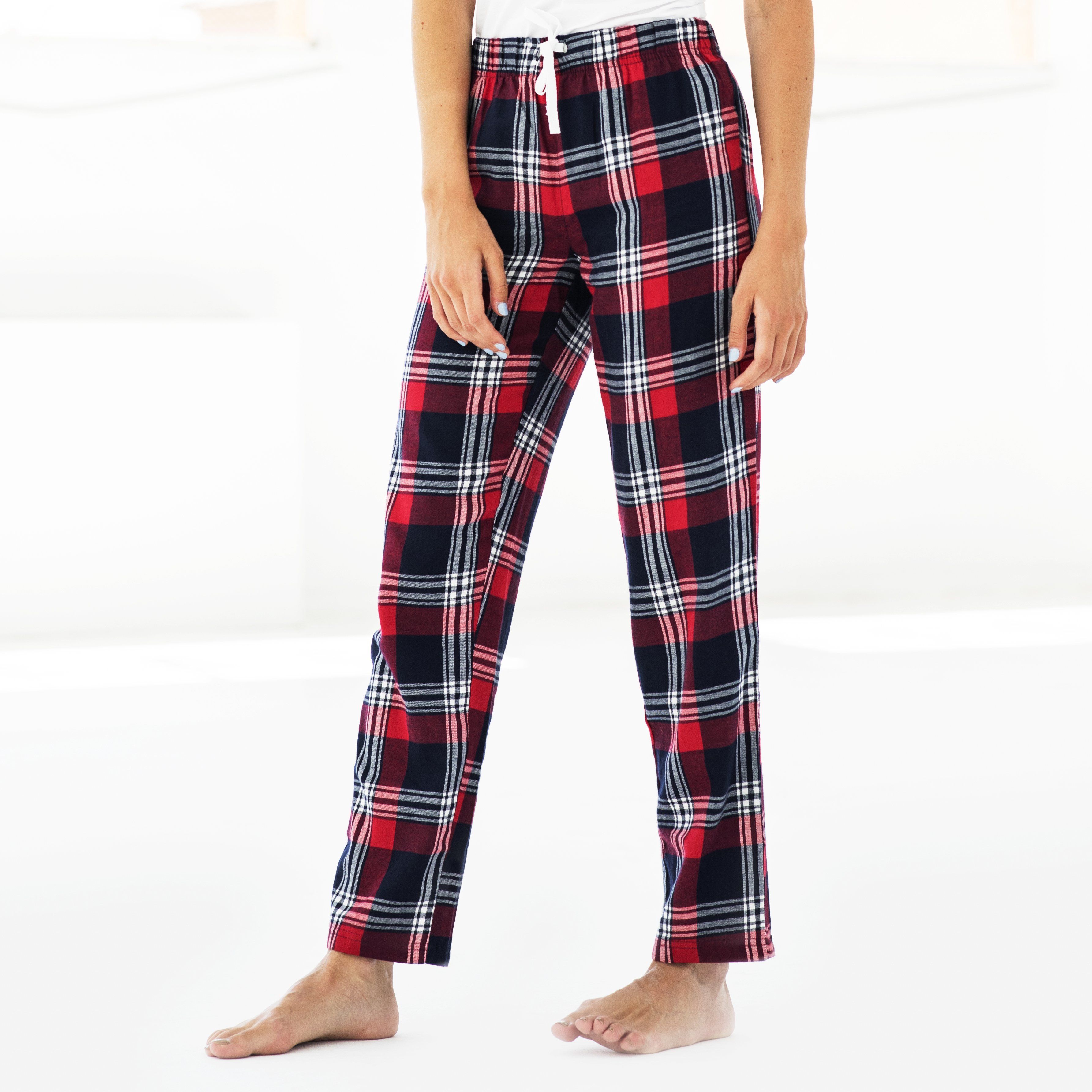 Red Black Plaid Women's Pajama Pants, Red Checkered Pjs, Red Pj  Bottomswomen's Sleep Pantsred Pj Bottoms -  Canada